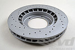Front Sport Brake Disc 944 2.5L Turbo (1986 Only) - 298 x 28 mm - Drilled - Left or Right - With ABE