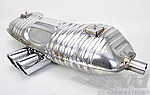 Sport Muffler 986 Boxster / S  2000-04 - Brombacher Edition - Sound Version - Dual 3.5" (90 mm) Tips