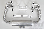 Race Exhaust System 996 GT3 / RS - Catalytic Bypass - For Center Exit / 03-04 GT3 Cup Rear Bumper