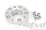 Wheel Spacer - 21 mm - Silver - Hub Centric - Sold Individually